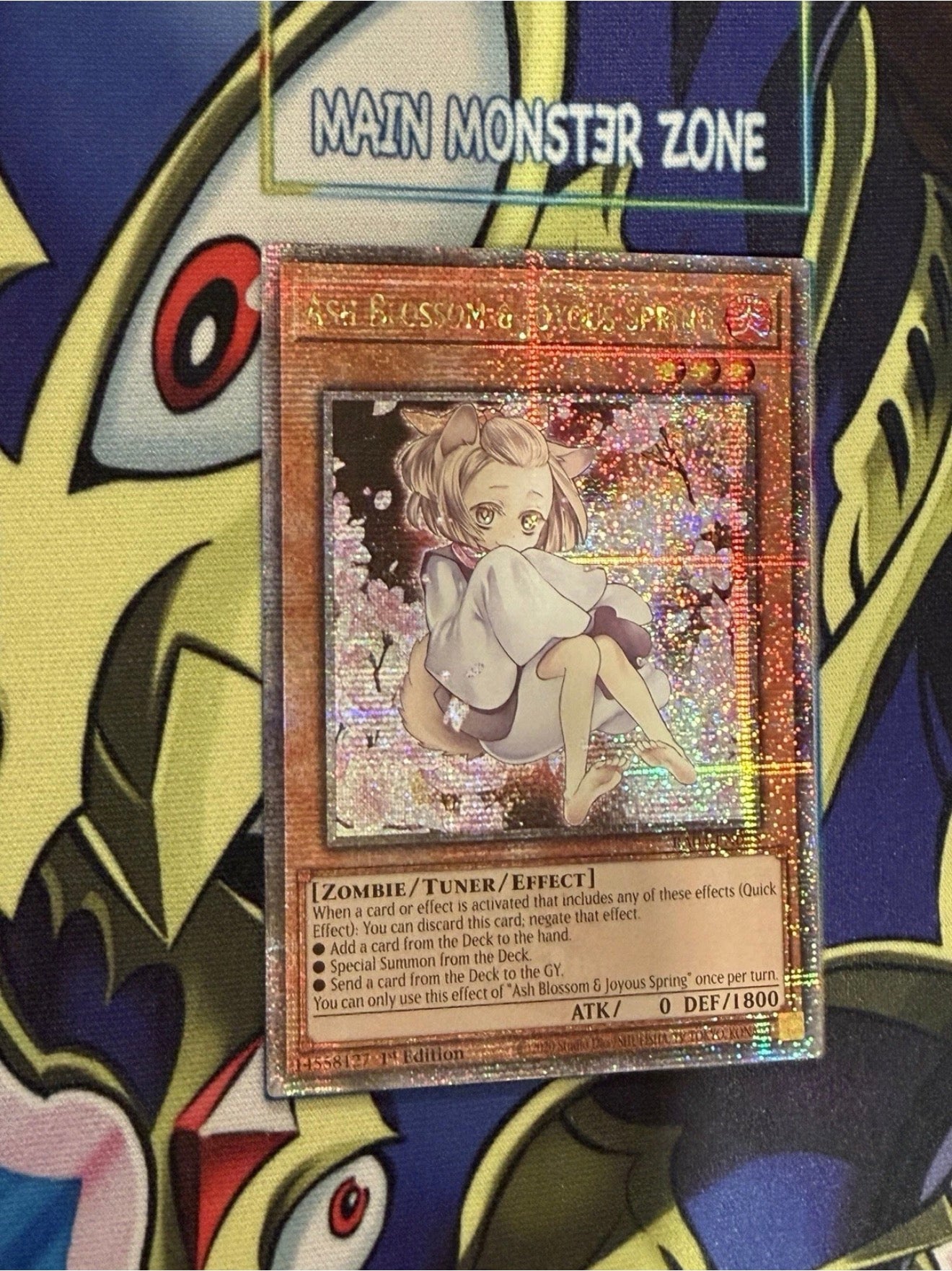 Ash blossom & joyous spring (Quarter Century Rare) RA04-EN025 NM
