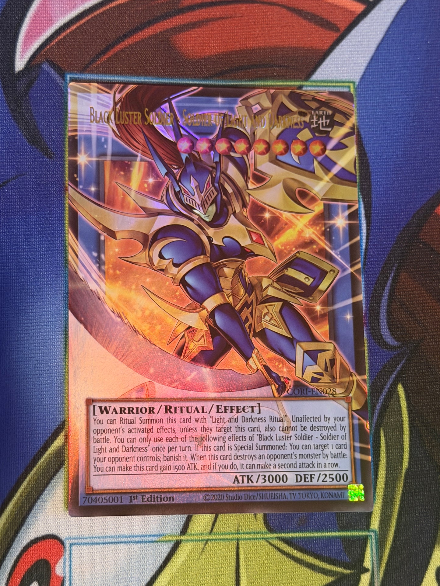 Black Luster Soldier-Soldier of Light and Darkness Ultra Extended Art CORI-EN028