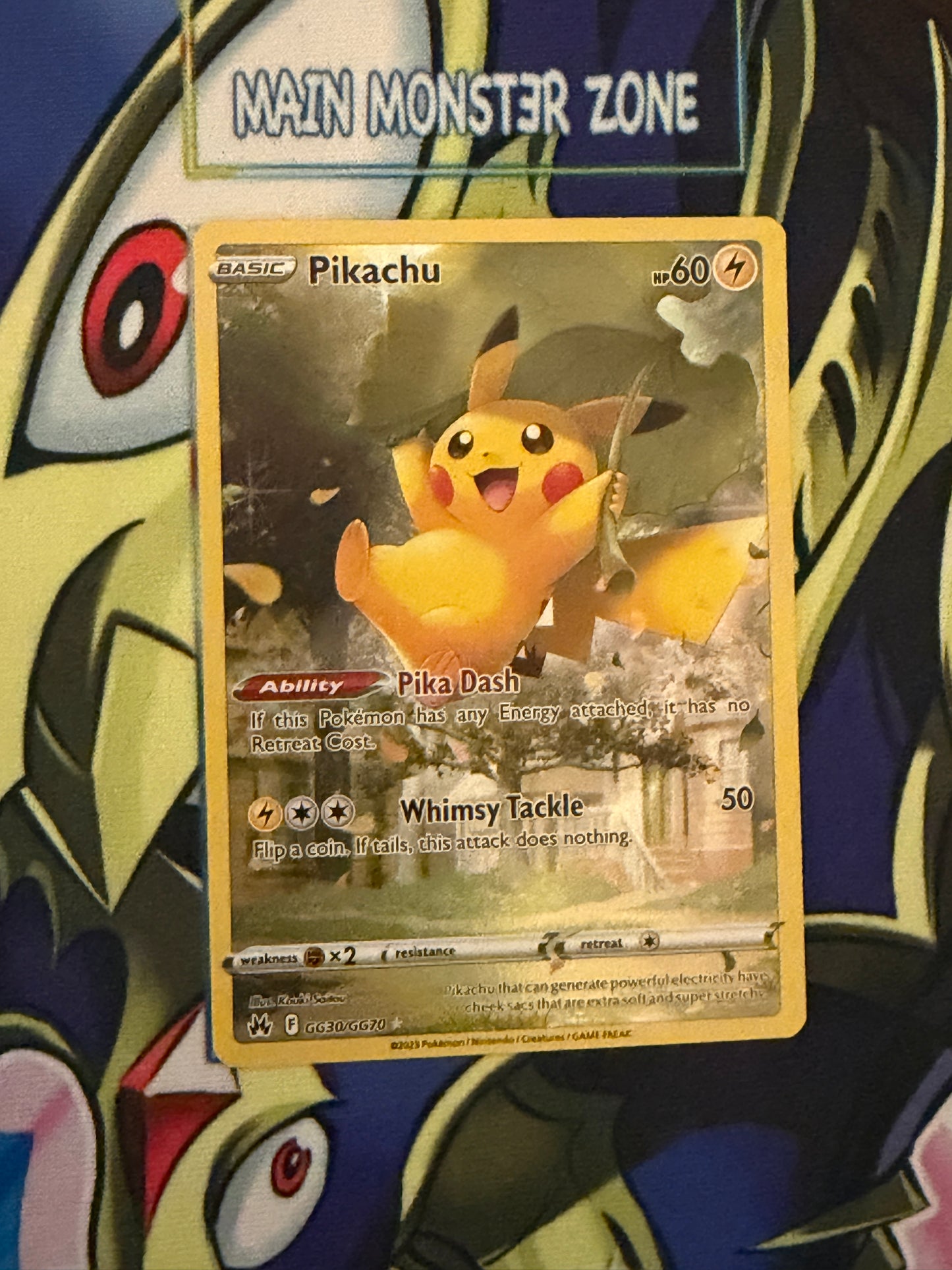 Pokémon! Pikachu GG30/GG70 crown zenith