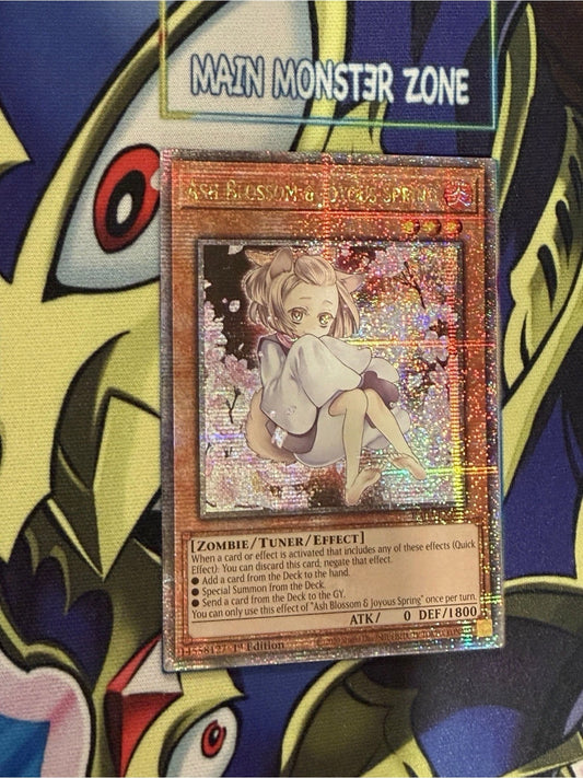 Ash blossom & joyous spring (Quarter Century Rare) RA04-EN025 NM