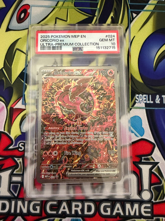 Oricorio ex promo 024 PSA 10