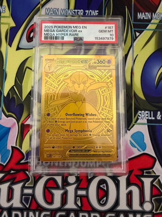 Mega Gardevoir EX 187/132 hyper rare PSA 10