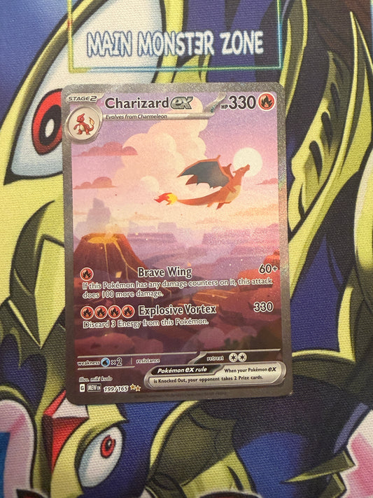 Pokemon! Charizard ex 199/165 Scarlet & violet 151