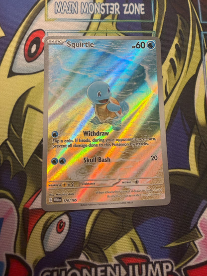 Squirtle 170/165 scarlet & violet 151