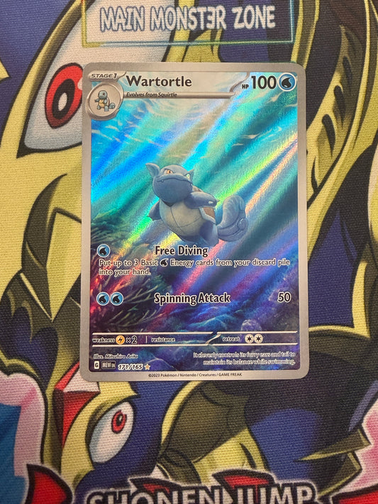 Wartortle 171/165 scarlet & violet 151