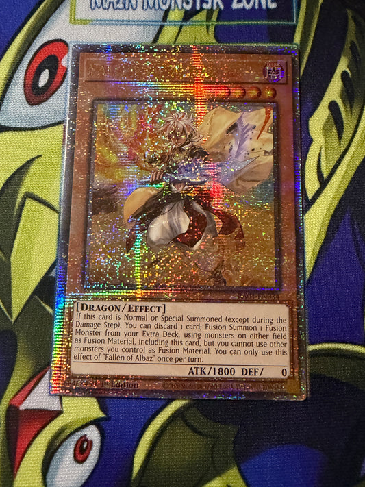 Fallen Of Albaz (Alt Art) Quarter Century RA04-EN034