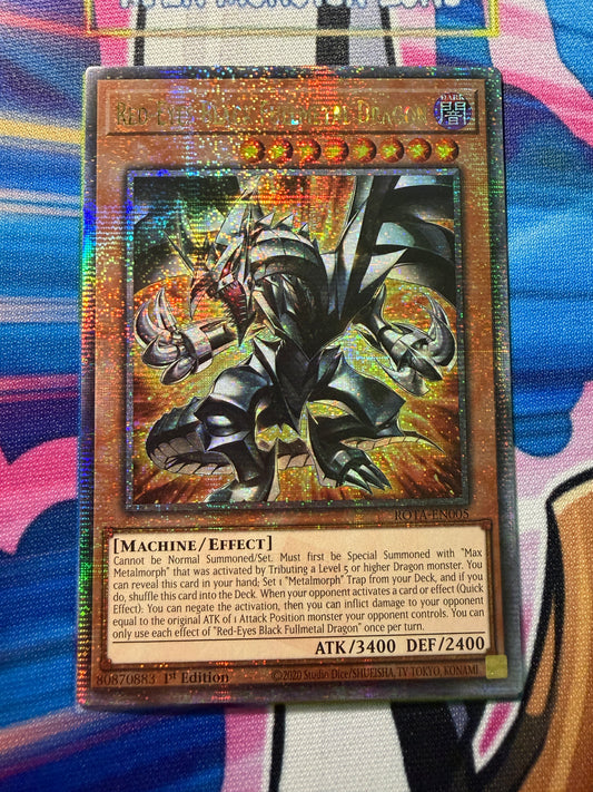 Red-Eyes Black Fullmetal Dragon (Quarter Century) ROTA-EN005