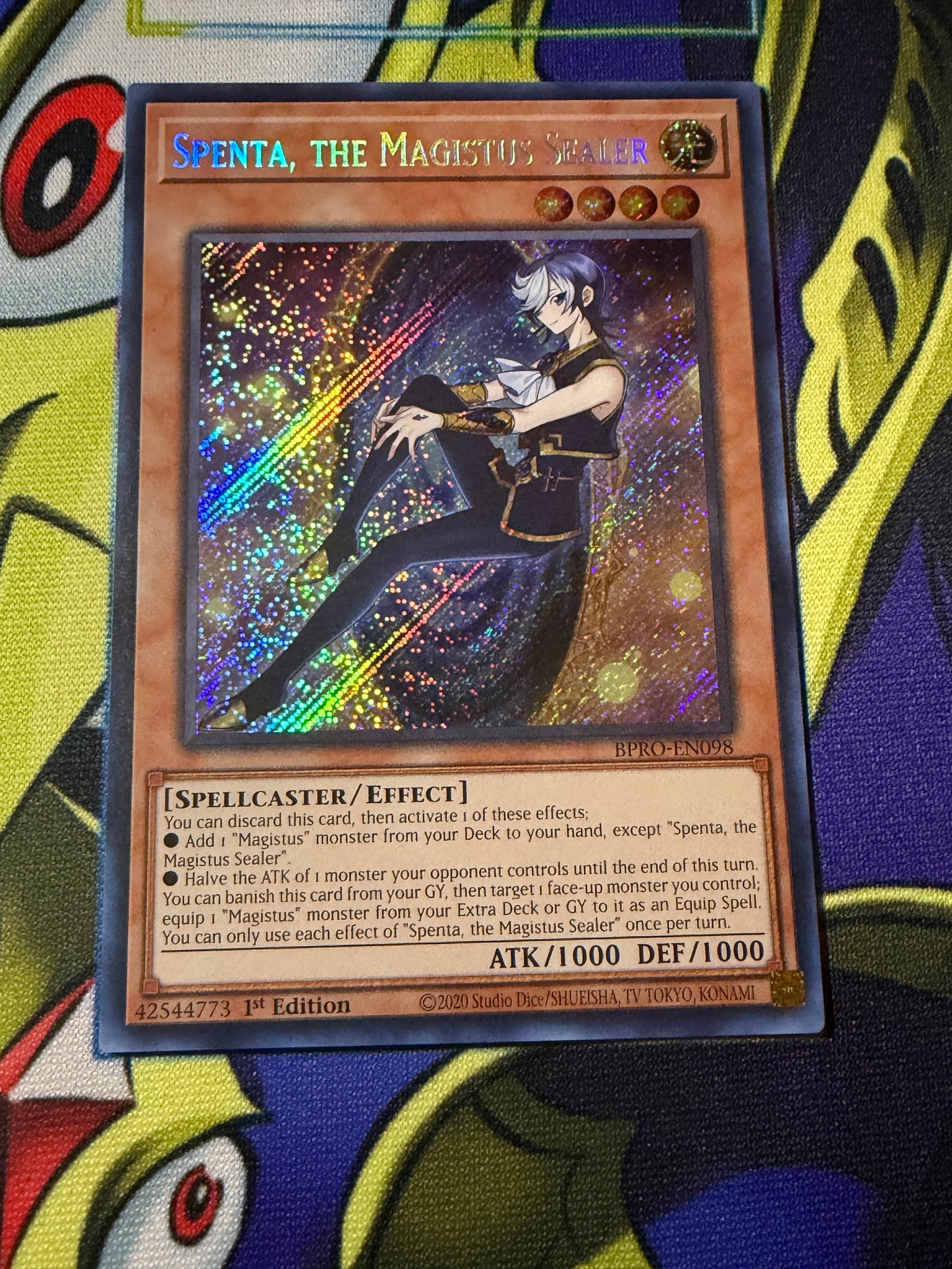 Spenta, The Magistus Sealer (Secret) BPRO-EN098