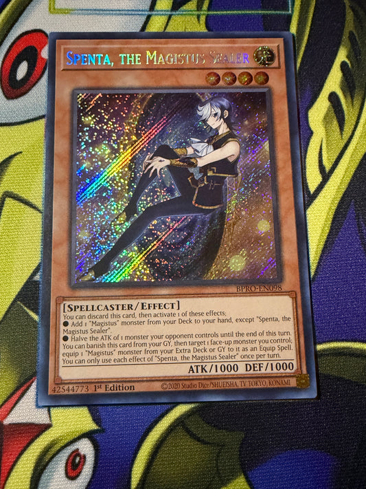 Spenta, The Magistus Sealer (Secret) BPRO-EN098