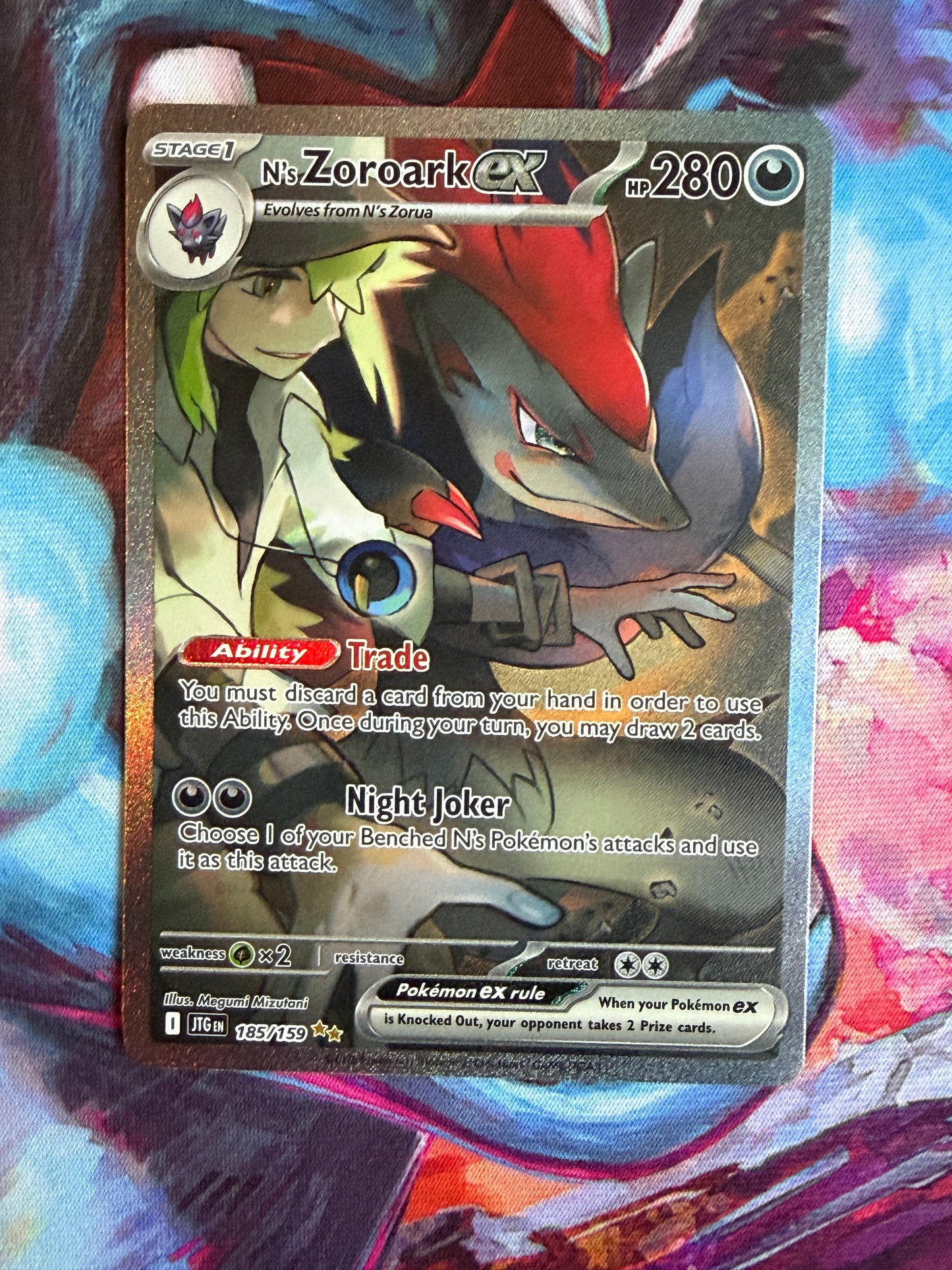 PokemonN's Zoroark ex 185/159